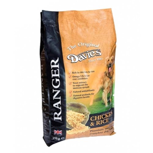 Damaged Bag 10% OFF - Davies Ranger Chicken & Rice 15kg – Pets Pantry