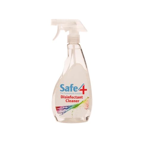 Safe4 Disinfectant Spray Clear 500ml – Pets Pantry
