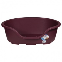 Animal Instincts Plastic Pet Bed Aubergine 53cm