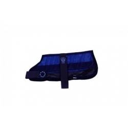 Animate Cooling Dog Coat & Bag XS - 8 " Navy