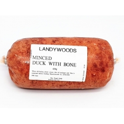 Landywoods Minced Duck 454g Frozen Raw Dog Food