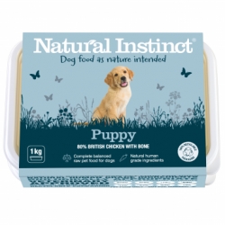 Natural Instinct Natural Puppy Dog 1kg Frozen