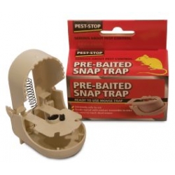 Pest Stop Mouse Trap Pre Baited Boxed 