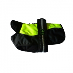 Animate Reflective Hi-Viz / Black Padded Underbelly Harness Coat 10" (26cm)