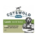 Cotswold Raw Lamb Neck Bone Frozen