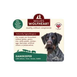 Millies Wolfheart Gamekeeper Wet Food 395g