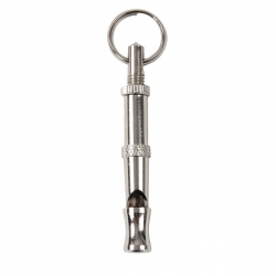 Pawise Dog Training Whistle Silver