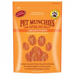 Pet Munchies Chicken Strips 90g