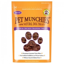 Pet Munchies Liver & Chicken Training Treats 50g