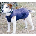 Cosipet 12" - 30cm Navy Blue Quilted Step In Dog Coat