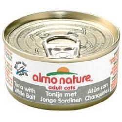 Almo Nature HFC Cat Tuna And Whitebait Natural 70g Can