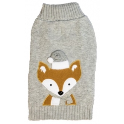 Sotnos Christmas Fox Jumper X Large 51cm