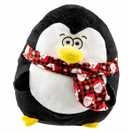 Dog Life Christmas Petra Penguin and Roberta Robin Soft Toy